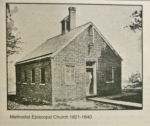 Havre de Grace United Methodist Church in 1821-1840