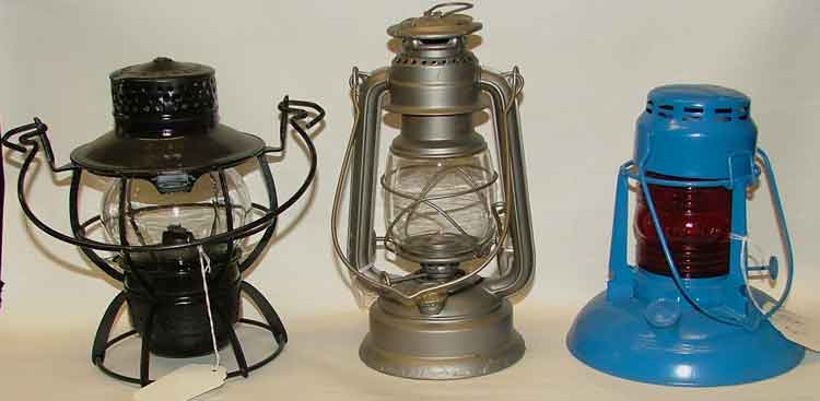 railroad, barn and highway oil lamps