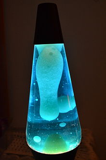 a Blue Lava Lamp from Wikipedia