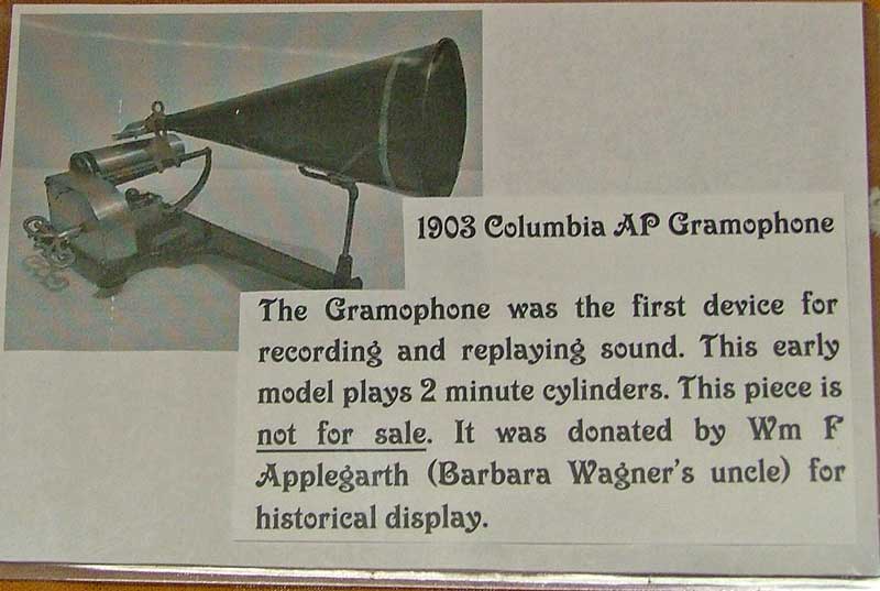 info about the 1903 Columbia AP Gramophone
