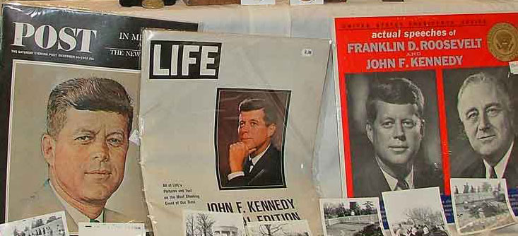 old Post and Life magazines at Bahoukas Antique Mall