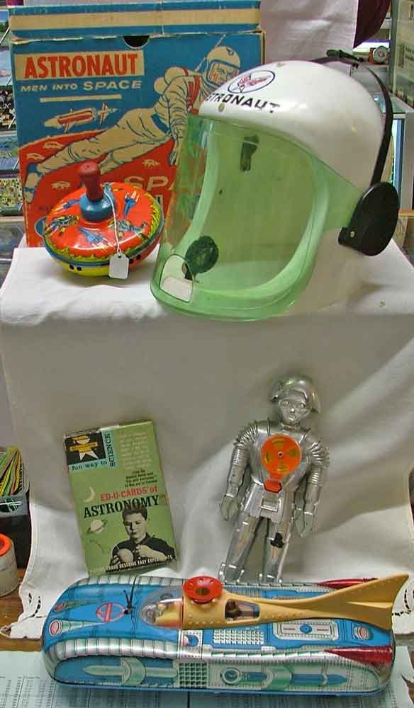 Outer space toys are always great collectible gifts available at Bahoukas in Havre de Grace