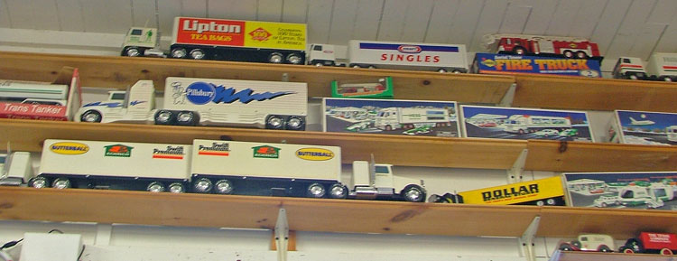 Huge collection of Hess Trucks available at Bahoukas in Havre de Grace