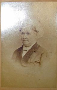 vintage photo of an older woman