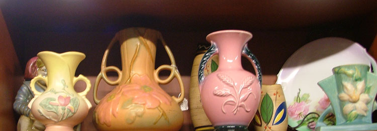 beautiful vases available at Bahoukas Antiques