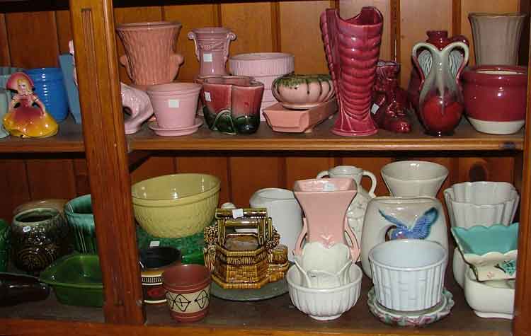 huge variety of vases and planters available at Bahoukas