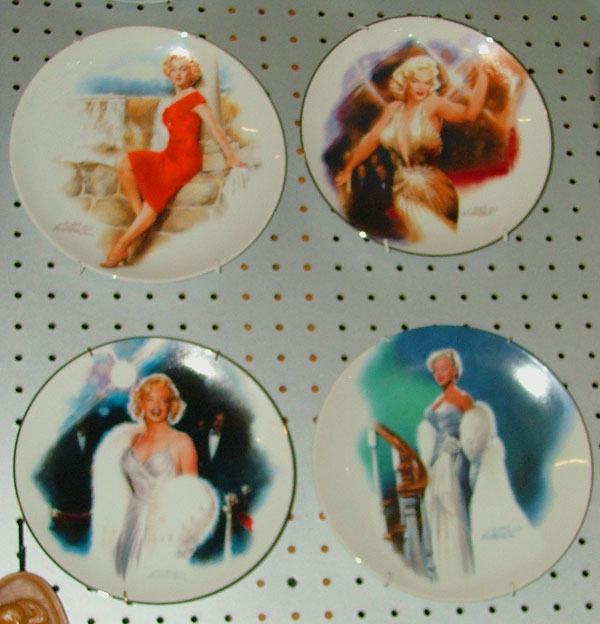 Marilyn Monroe collector plates