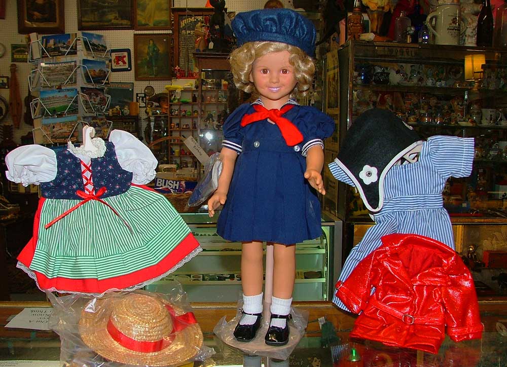 shirley temple dress up doll