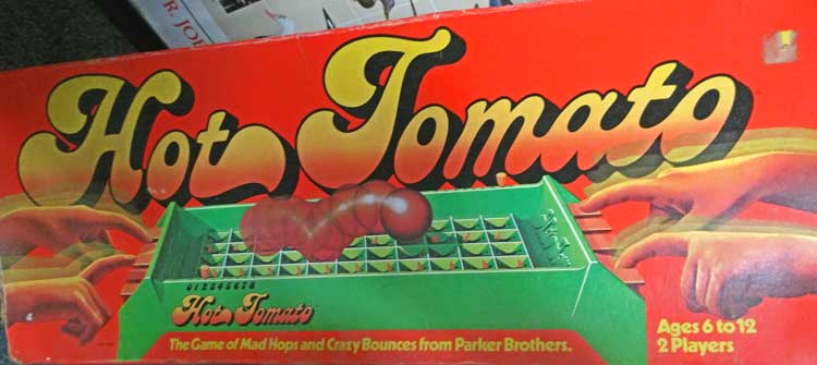 Hot Tomatoes - an active game for kids - in Bahoukas toy area in Havre de Grace