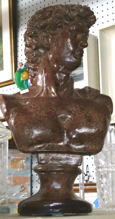 Bust of David available at Bahoukas Antiques