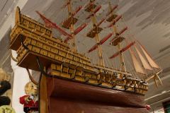 large-15-wooden-model-Spanish-Galleon