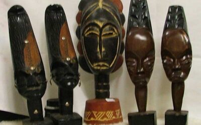 Tucked Amid Collectibles – AFRICAN ART!
