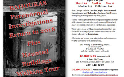 Ghost Tours Return to Bahoukas