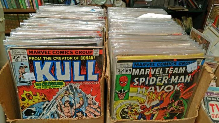Collectible Comics Books at Bahoukas Antique Mall in Havre de Grace