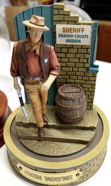 John Wayne - Sheriff of Graham County Arizona - collector's piece