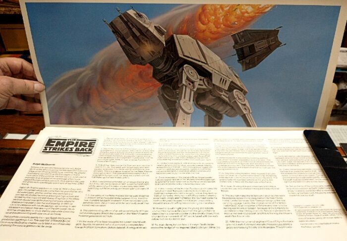 Beautiful photo from the Star Wars, Empire Strikes Back, movie portfolio.