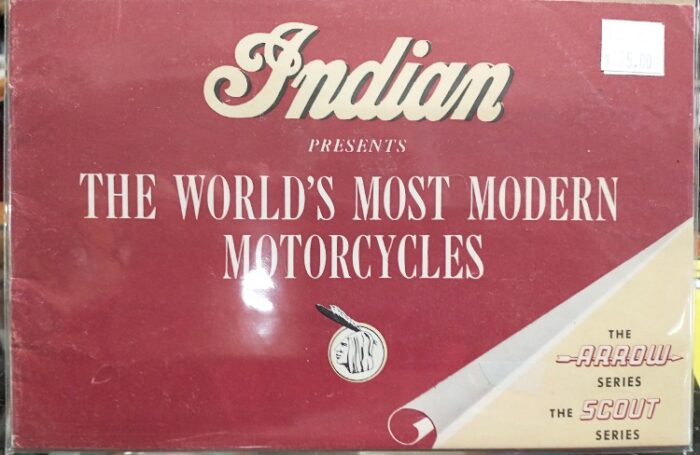 Indian Motorcycle Brochure - 1950s?
