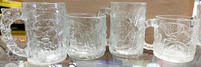 McDonald's Batmas Glasses - clear