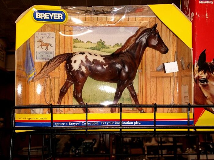 plastic collectible toy horse