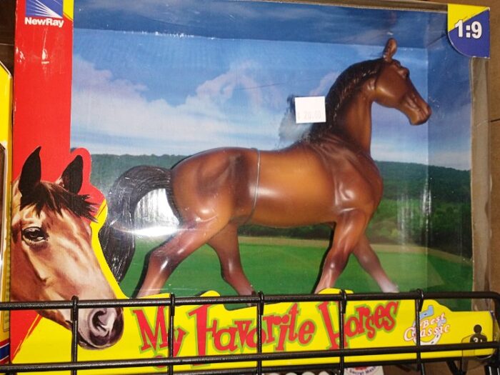 plastic collectible toy horse