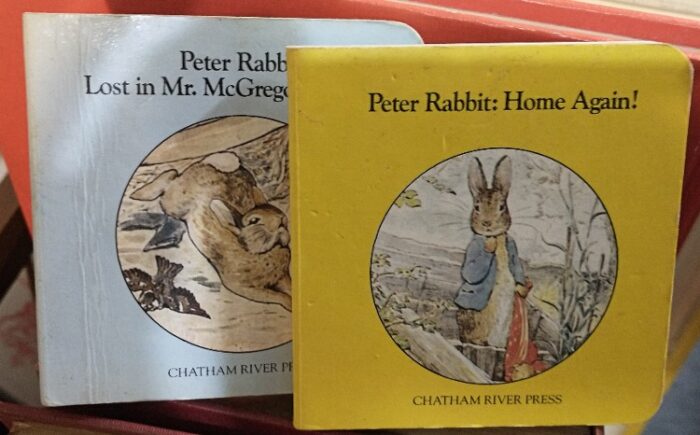 Tiny books: Peter Rabbit: Lost in Mr. McGregor's Garden and Peter Rabbit: Home Again