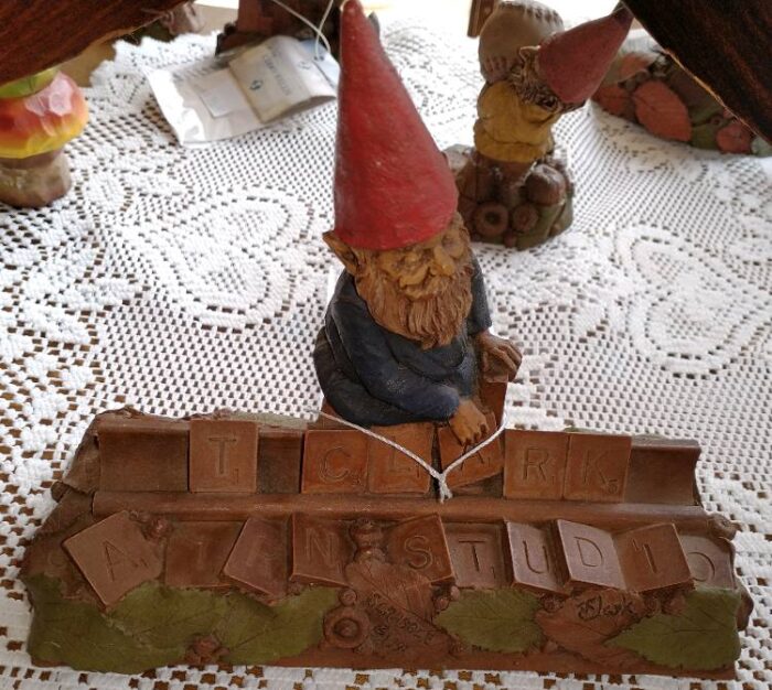 SCRABBLE - a Tom Clark gnome available at Bahoukas Antiques in Havre de Grace