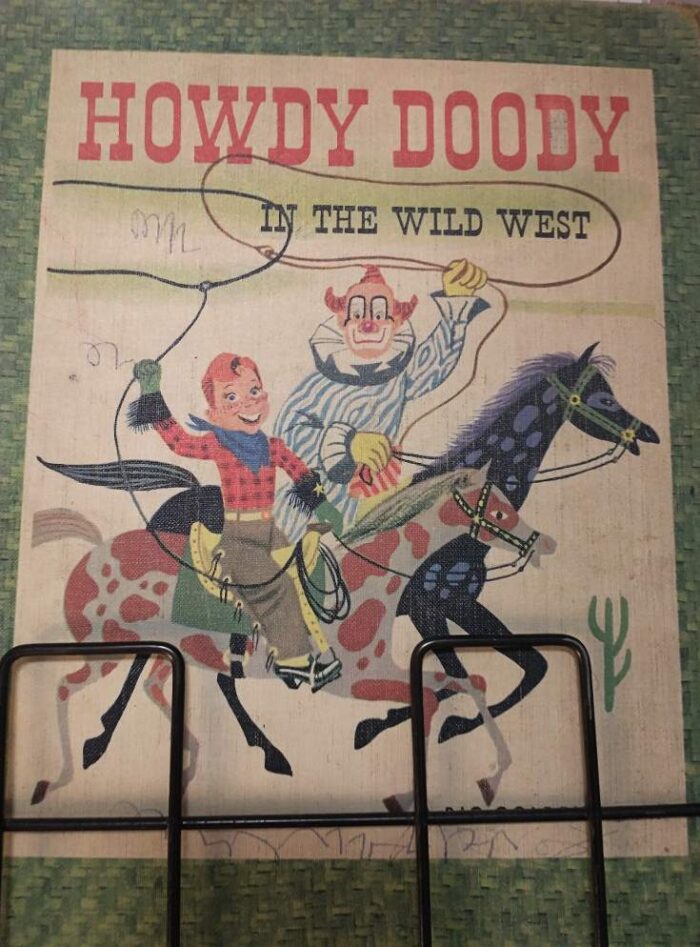 Book: Howdy Doody in the Wild West available at Bahoukas in Havre de Grace