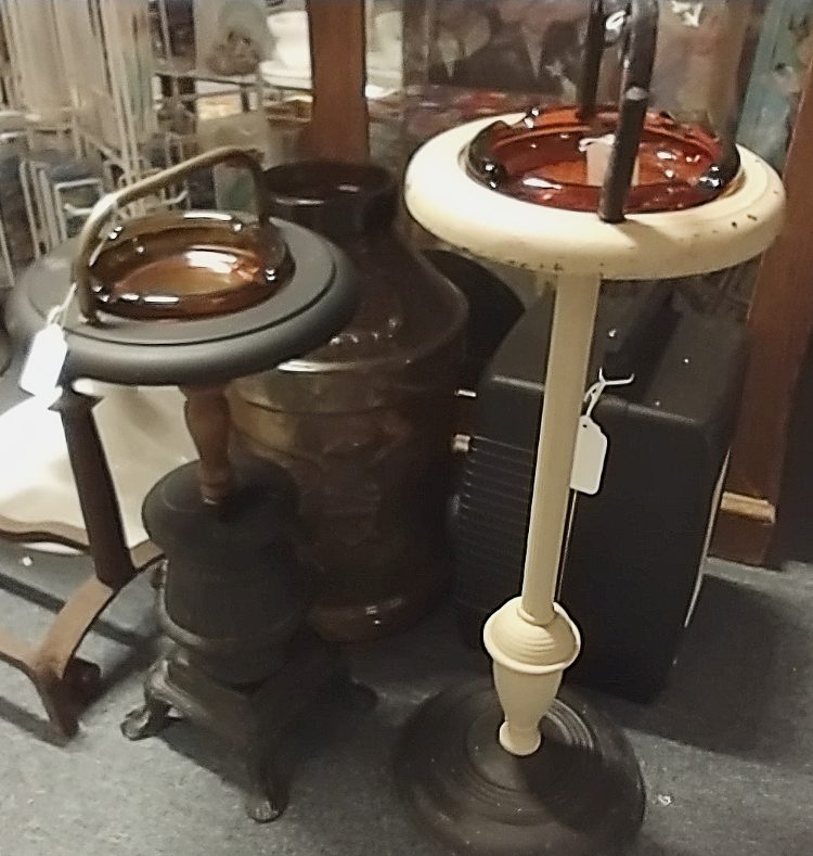 vintage ashtray stands