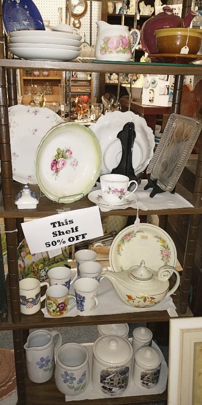 sale items that may just be what you need for your holiday gatherings - at Bahoukas Antique Mall
