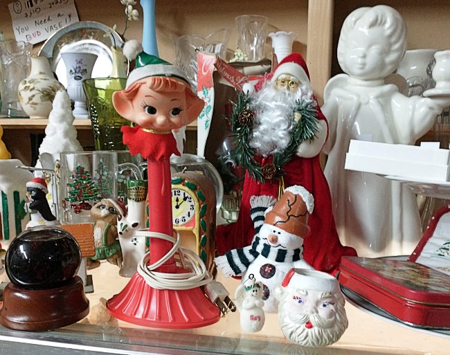 Ornaments for your Christmas Tree and Holiday Decorating at Bahoukas Antique Mall
