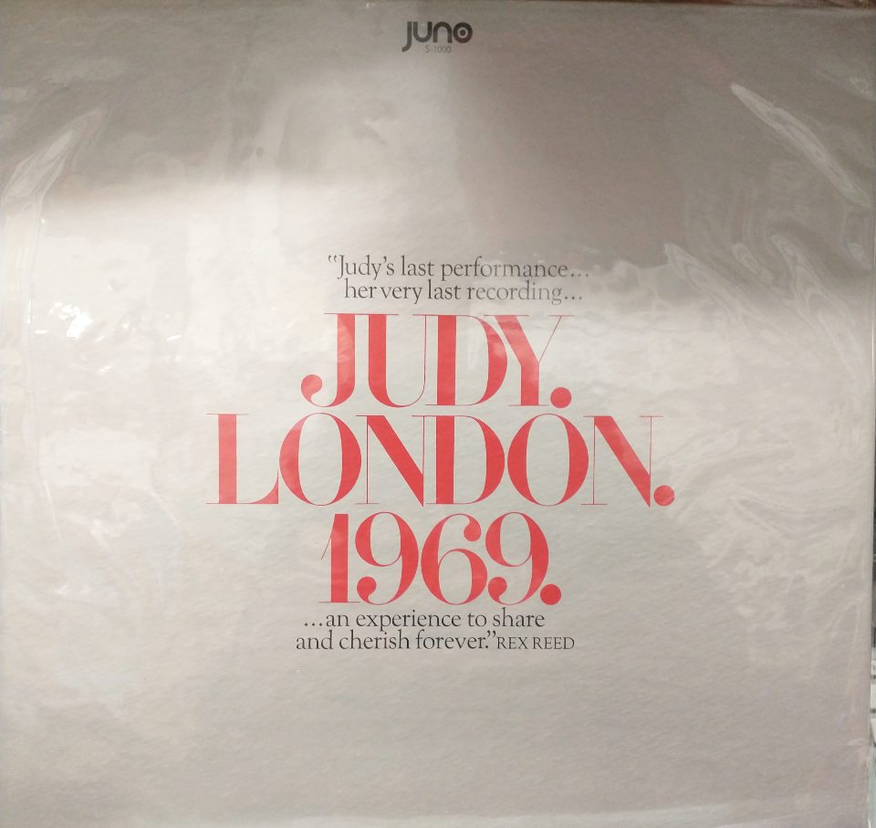 Judy, London, 1969 - Judy Garland record album