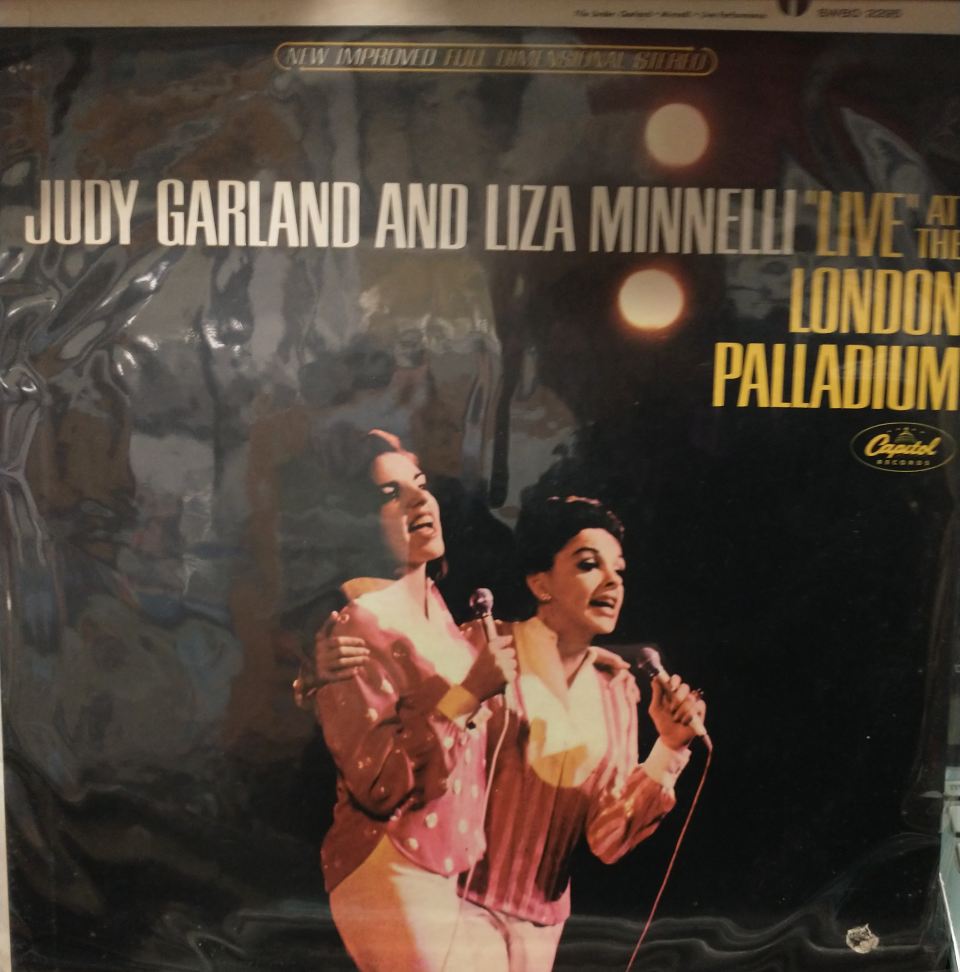 Judy Garland and Liza Minnelli 'live' at the London Palladium - record album