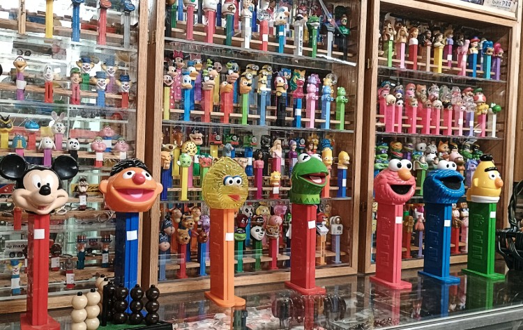 Huge PEZ Collectibles available at BAHOUKAS in Havre de Grace