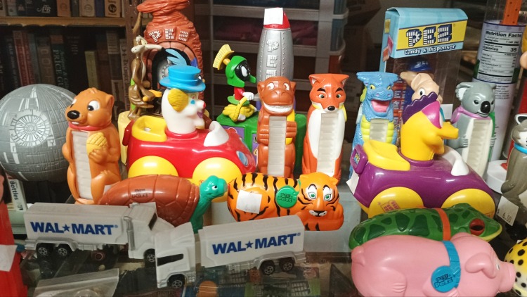 Huge PEZ Collectibles available at BAHOUKAS in Havre de Grace