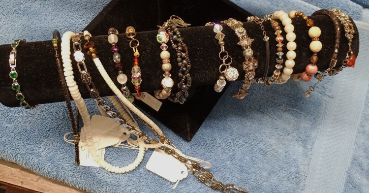 Bracelets - beautiful costume jewelry collection just in time for the holidays at Bahoukas.com