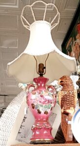 Beautiful lamps - many with shades - might be just that gift you've been looking for. Available at BAHOUKAS ANTIQUE MALL in Havre de Grace MD