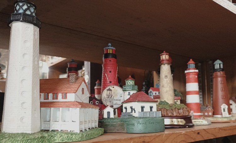 lighthouses - part of the 'Collections' that can be found at BAHOUKAS ANTIQUE MALL in Havre de Grace MD