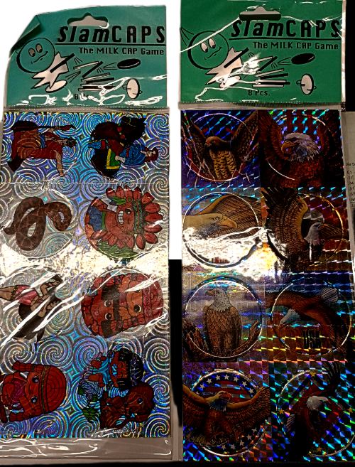 SlamCAPS for Pogs available at BAHOUKAS ANTIQUE MALL in Havre de Grace, MD