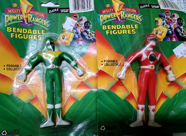 Power Rangers figures available at BAHOUKAS ANTIQUE MALL in Havre de Grace, MD