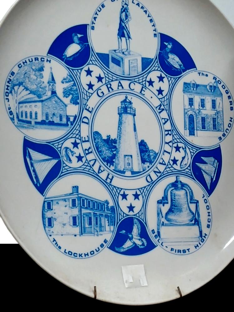Collector-plates-Havre de Grace, MD - available at BAHOUKAS ANTIQUE MALL in Havre de Grace