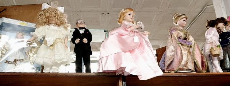 Baby Dolls to Princess Dolls - 30% off through Christmas Eve 2025 at Bahoukas Antique Mall in Havre de Grace, MD